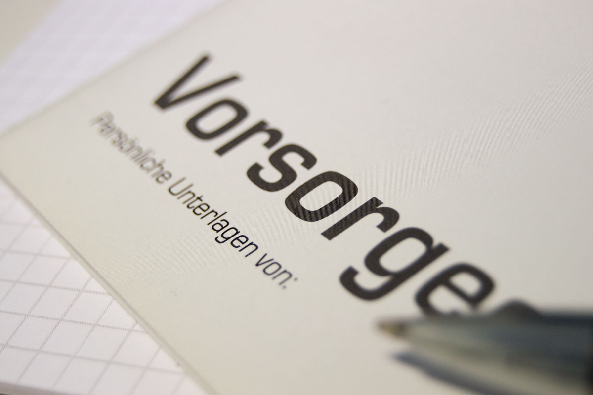 Kann ich zu Lebzeiten schon Vorsorge treffen?